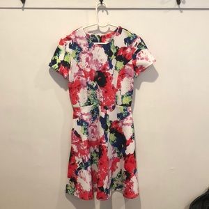 Milly for Design Nation fit and flare dress